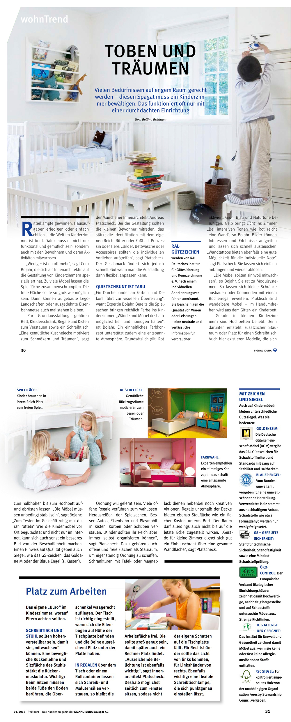 freiRaum 01/2013