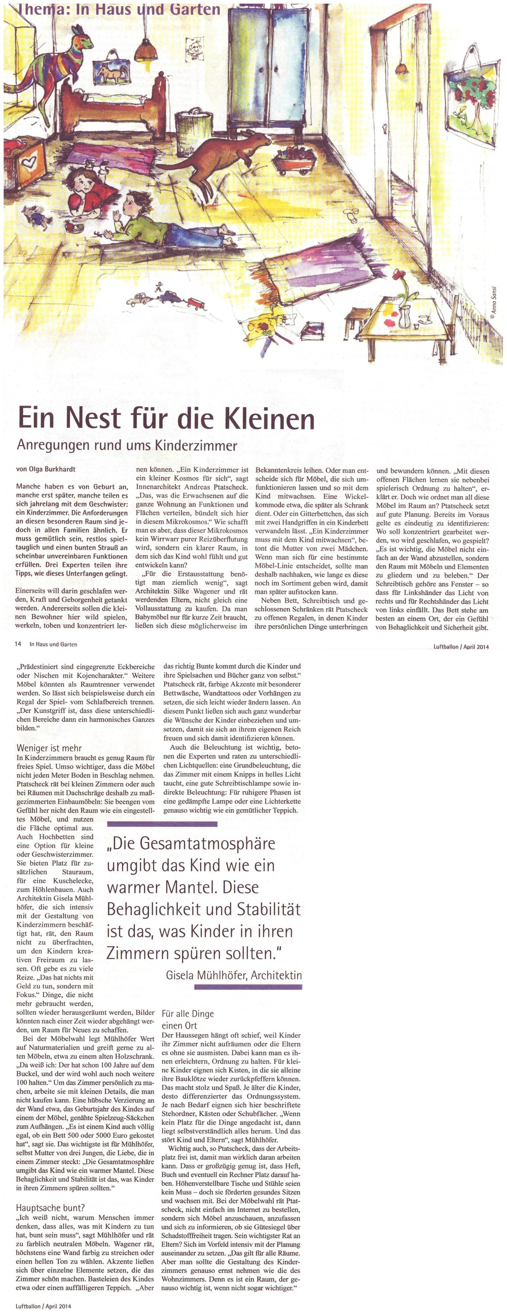 Luftballon / April 2014