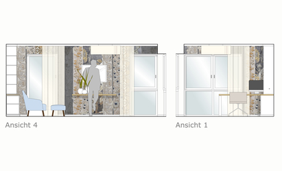 Innenarchitekt und Interior Designer Andreas Ptatscheck, München, bietet in seinem Büro für Innenarchitektur und Interior Design Planung und Beratung für Arbeitszimmer, die auf die individuellen Bedürfnisse der Nutzer zugeschnitten sind.