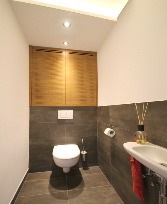 Badezimmer mit Farbspiel | Innenarchitekt in München - Andreas Ptatscheck