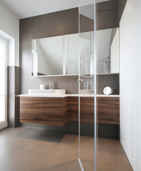 Innenarchitekt Andreas Ptatscheck, München, setzt Innenarchitektur, Interior Design und Architektur in Beziehung und entwickelt hochwertige Raumlösungen für das Bad.