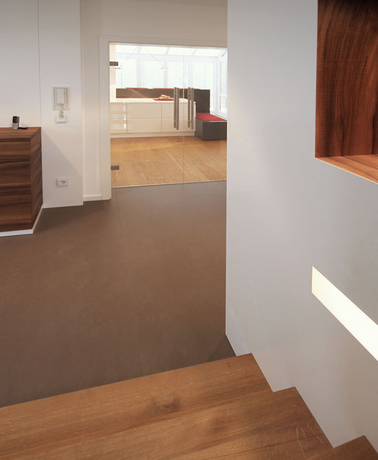Das Büro für Innenarchitektur und Interior Design eswerderaum von Andreas Ptatscheck, Innenarchitekt in München, entwirft hochwertige Dielen, Garderoben und Entrées.