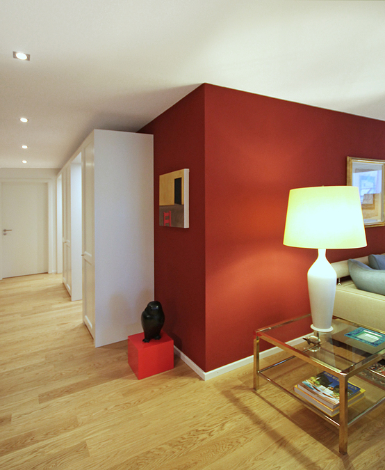 Das Büro für Innenarchitektur von Innenarchitekt und Interior Designer Andreas Ptatscheck in München, entwickelt Raumkonzepte und Raumlösungen für alle Bereiche der Innenarchitektur und des Interior Design, hier eine Diele.