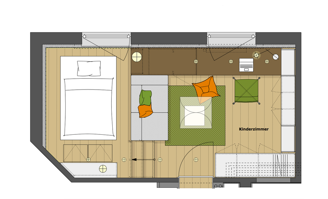 Das Büro für Innenarchitektur eswerderaum in München bietet Beratung, Konzeption und Planung für alle Aufgaben der Bereiche Möbeldesign, Interior Design, Innenarchitektur und Architektur, z.B. Grundriss eines Jugendzimmers