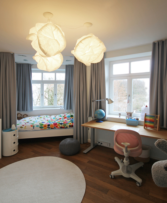 Innenarchitekt und Interior Designer Andreas Ptatscheck, München, entwarf das phantasievolle Kinderzimmer und berücksichtigte die Wünsche der kleinen Bewohnerin.