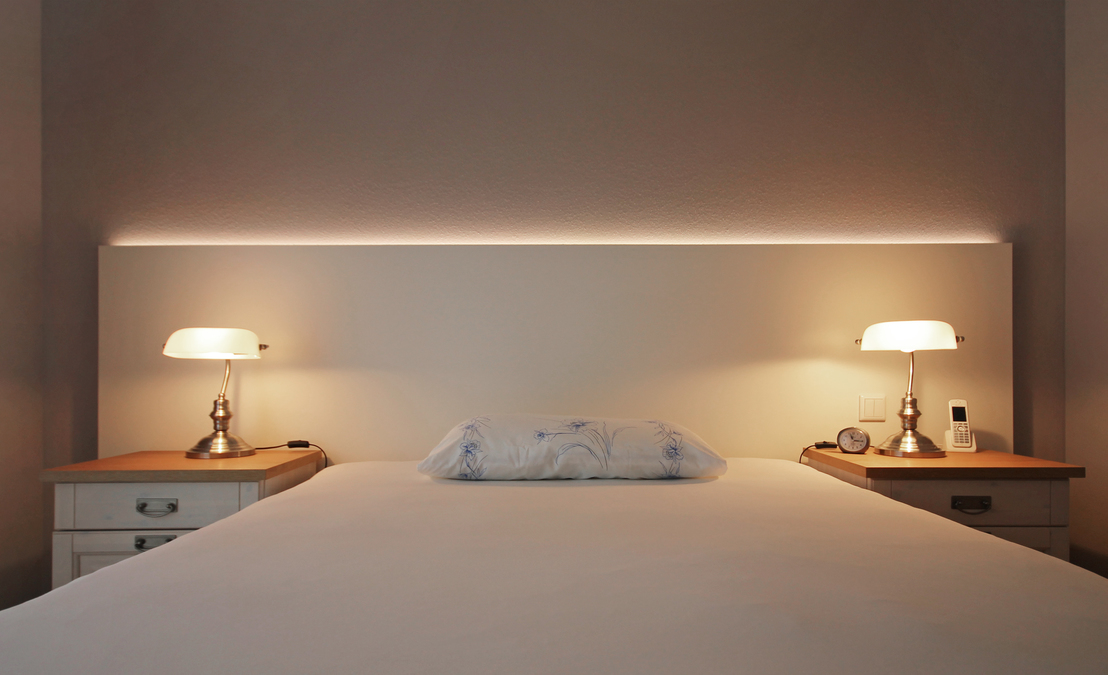 Schlafzimmer einer Singlewohnung | Innenarchitekt in München - Andreas