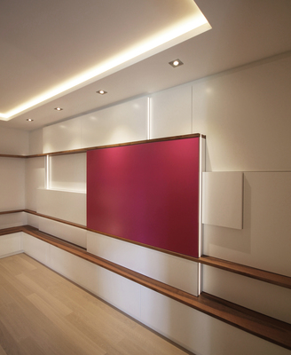 Wohnzimmer mit Panoramafenster | Innenarchitekt in München - Andreas